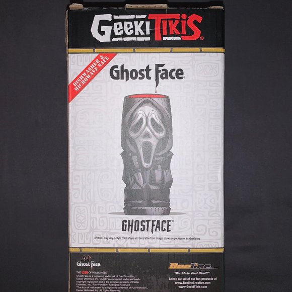 NEW Scream Ghost Face Geeki Tiki Ceramic Mug 19oz. - Picture 3 of 3